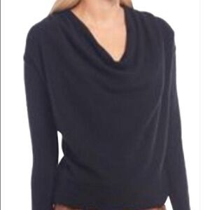 Vince Black Silk Cashmere Sweater